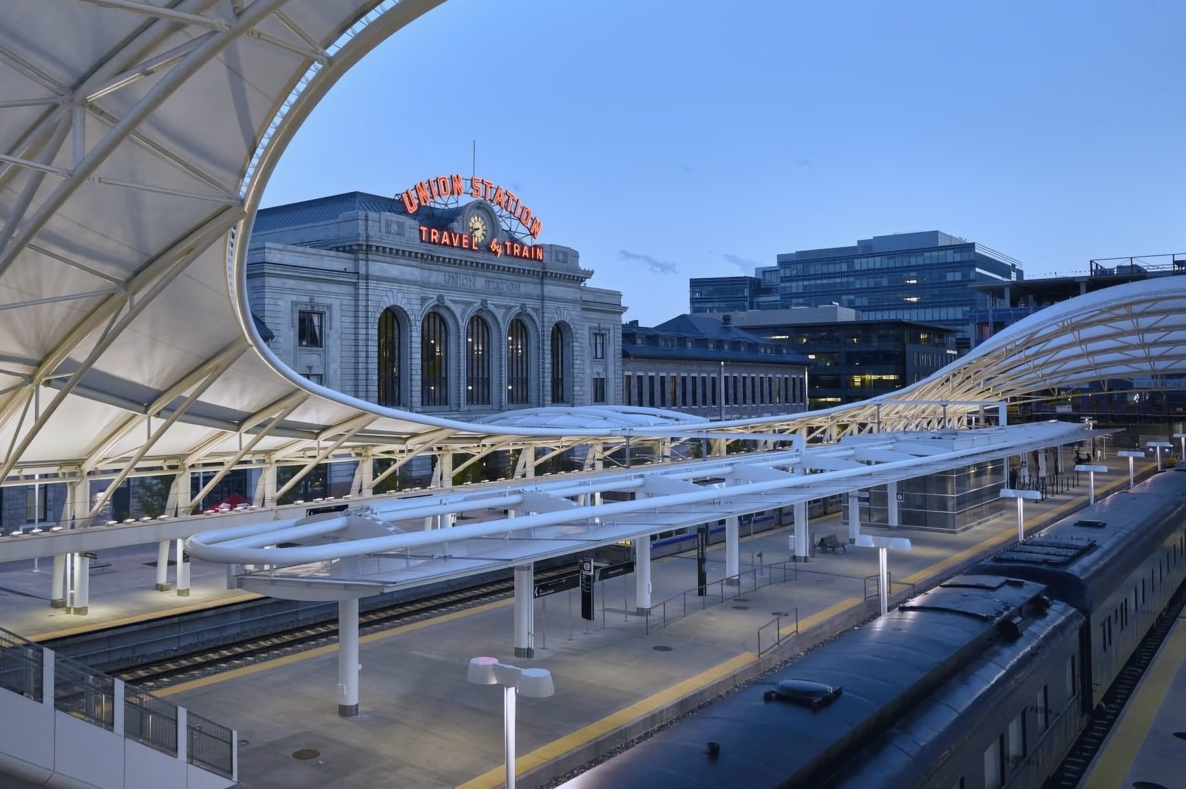 Union Station Train Depot Denver CO loc_gov